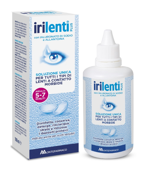 SOLUZIONE UNICA PER LENTI A CONTATTO IRILENTI 100 ML