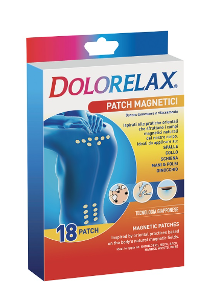 DOLORELAX PATCH MAGNETICI 3 BUSTINE DA 6 PEZZI