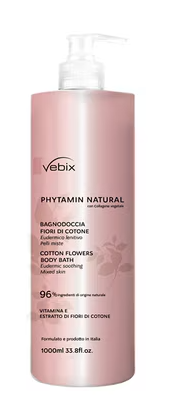 VEBIX PHYTAMIN NATURAL BAGNODOCCIA FIORI DI COTONE 1000 ML