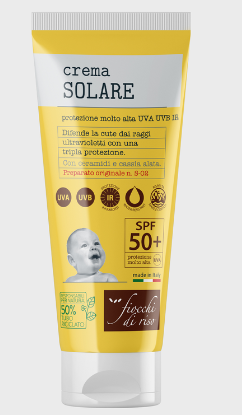 FIOCCHI DI RISO CREMA SOLARE BIMBI 50+ 100 ML