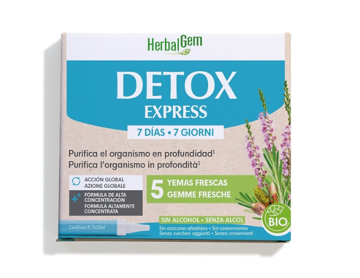 HERBALGEM DETOX EXPRESS BIO 7 GIORNI 7X10 ML