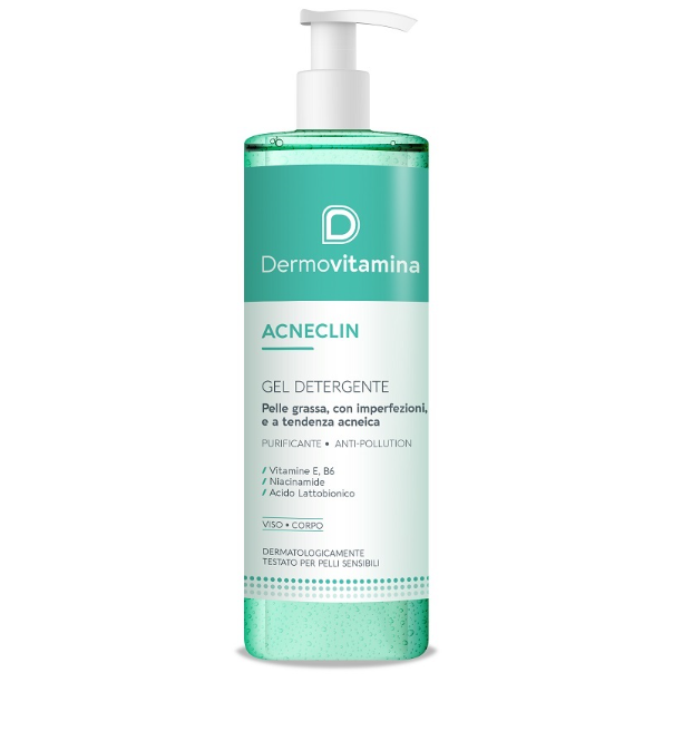 DERMOVITAMINA ACNECLIN GEL DETERGENTE 400 ML
