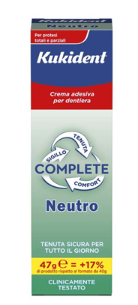 KUKIDENT NEUTRO CREMA ADESIVA DENTIERE 47 G - OUTLET