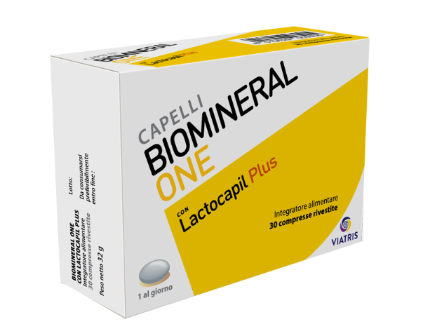 BIOMINERAL ONE LACTOCAPIL PLUS 30 COMPRESSE - OUTLET