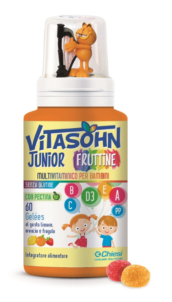 VITASOHN JUNIOR FRUTTINE 60 CARAMELLE - OUTLET