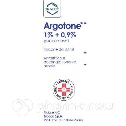 ARGOTONE*GTT RINO 20ML 1%+0,9%