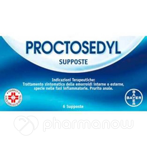 PROCTOSEDYL*6SUPPOSTE