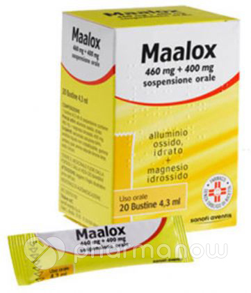 MAALOX*OS 20BUST 460MG+400MG