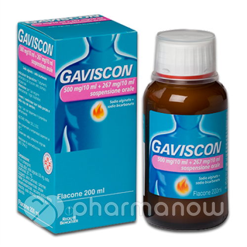 GAVISCON*OS 500MG+267MG/10ML