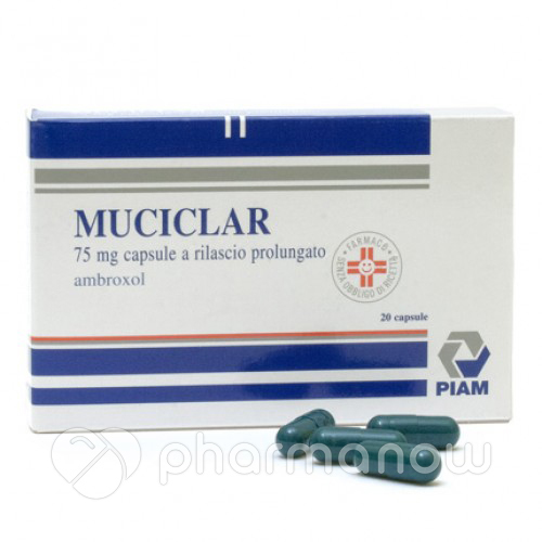 MUCICLAR*20CPS 75MG RP