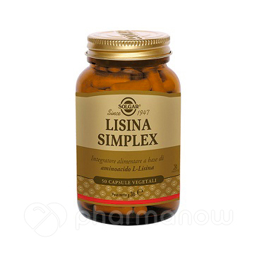 LISINA SIMPLEX 50CPS VEGETALI