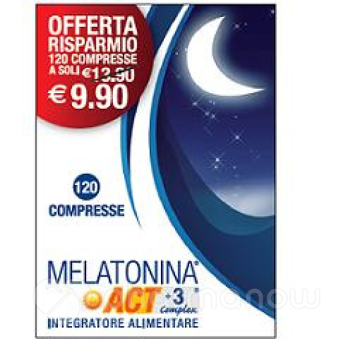 MELATONINA ACT1MG+3COMPLEX120