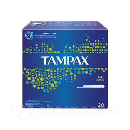 TAMPAX BLUE BOX SUPER 20PZ