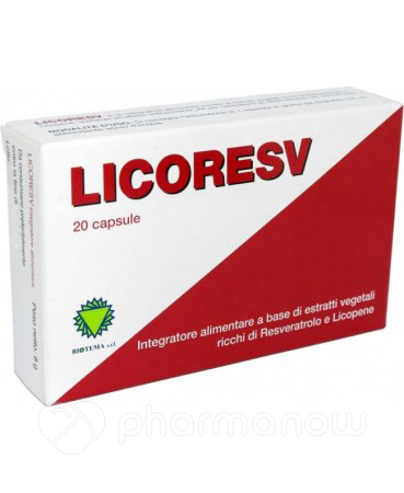 LICORESV 20CPS BIOTEMA