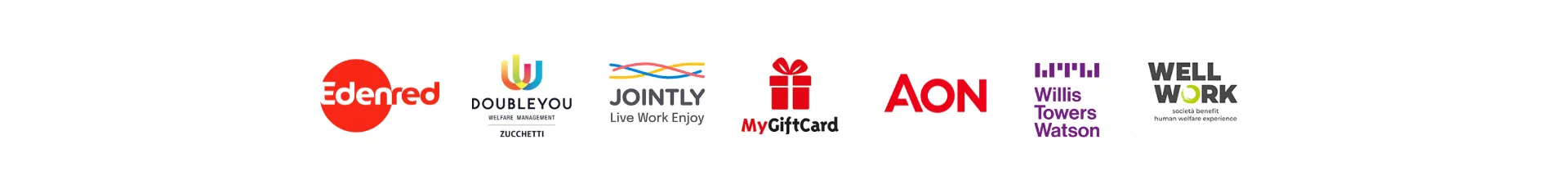 Partner Welfare: Edenred, DoubleYou, Jointly, Easy Welfare, Coverflex