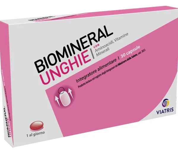 BIOMINERAL UNGHIE 30 CAPSULE