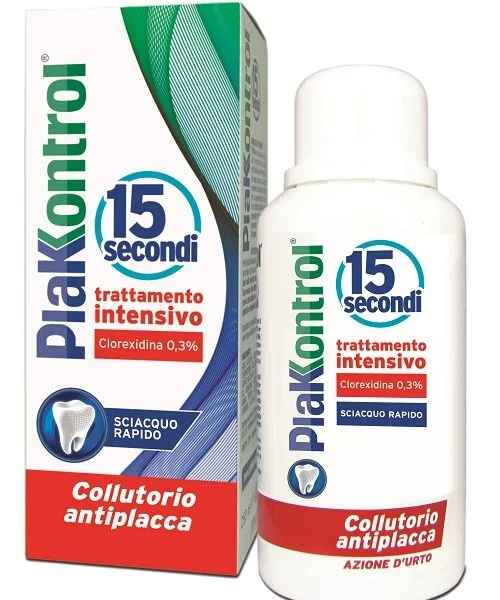 PLAKKONTROL 15 SECONDI COLLUTORIO 250 ML