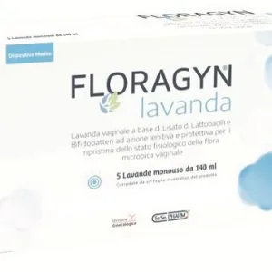LAVANDA VAGINALE A BASE DI LATTOBACILLI LISATI FLORAGYN LAVANDA 140ML 5FLACONI