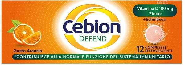 CEBION DEFEND 12 COMPRESSE EFFERVESCENTI
