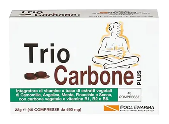 TRIOCARBONE PLUS 40 COMPRESSE