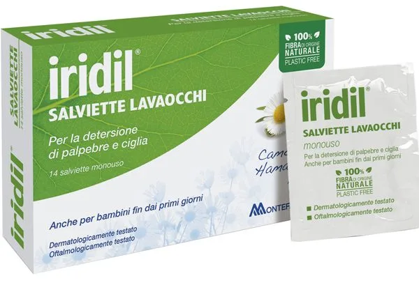 IRIDIL LAVAOCCHI 14 SALVIETTE MONOUSO