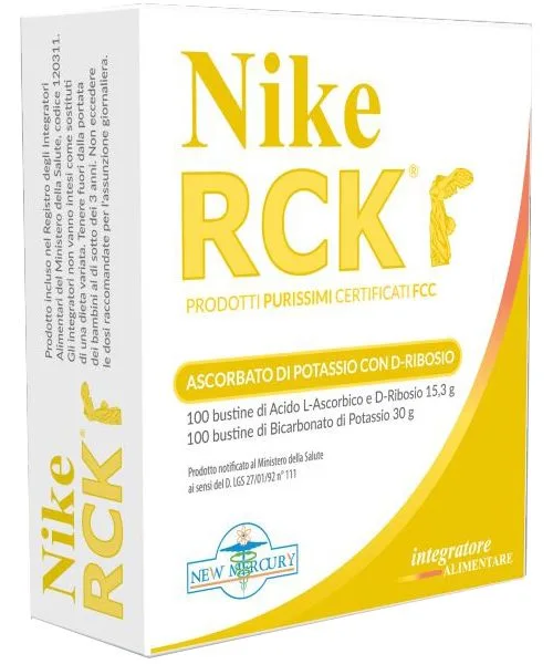NIKE RCK ASCORBATO POTASSIO + RIBOSIO 200 BUSTINE 45,30 G