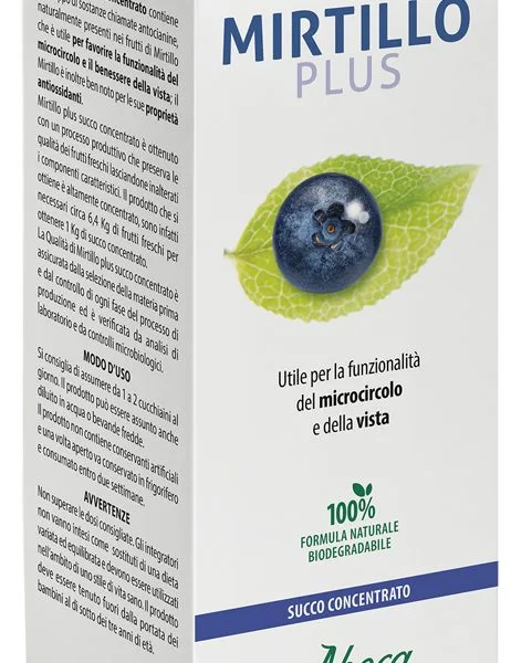 MIRTILLO PLUS SUCCO CONCENTRATO 100 ML