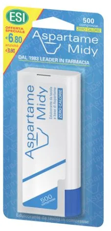 ESI ASPARTAME MIDY 500 COMPRESSE OFFERTA SPECIALE