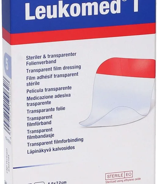 LEUKOMED T MEDICAZIONE TRASPARENTE 7,2X5 CM