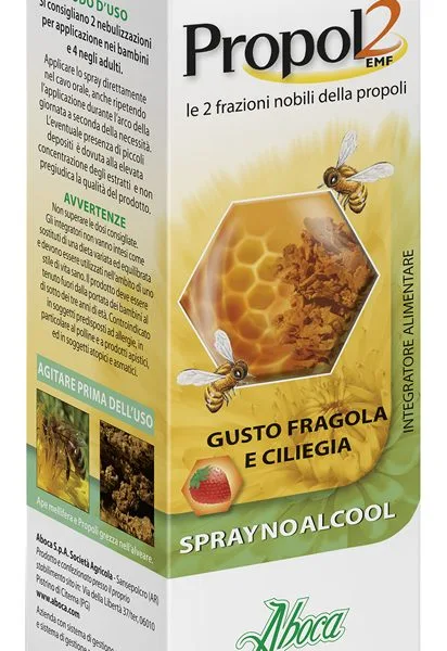 PROPOL2 EMF SPRAY NO ALCOOL FRAGOLA E CILIEGIA 30 ML