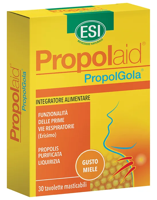 ESI PROPOLAID TAVOLETTE GOLA MIELE 30 TAVOLETTE