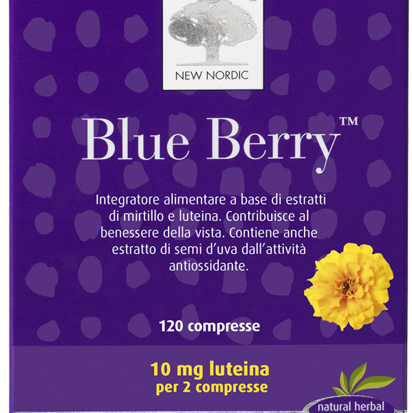 BLUE BERRY 120 COMPRESSE