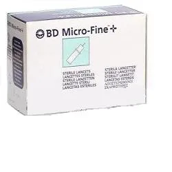LANCETTE PUNGIDITO BD MICROFINE+ PER OPTIMUS GAUGE 33 50 PEZZI