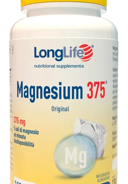 LONGLIFE MAGNESIUM 375 ORIGINAL 375 MG 100 TAVOLETTE