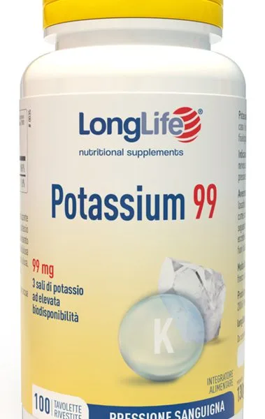 LONGLIFE POTASSIUM 99 100 TAVOLETTE RIVESTITE