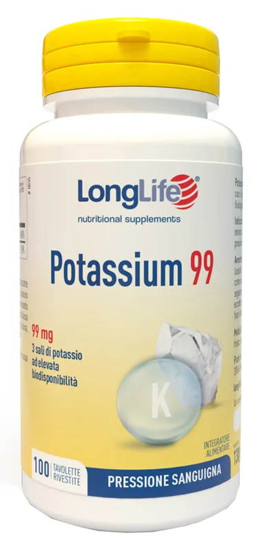 LONGLIFE POTASSIUM 99 100 TAVOLETTE RIVESTITE
