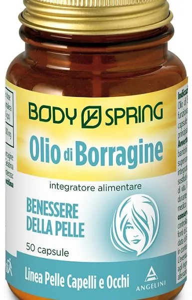BODY SPRING OLIO DI BORRAGINE 50 CAPSULE MOLLI