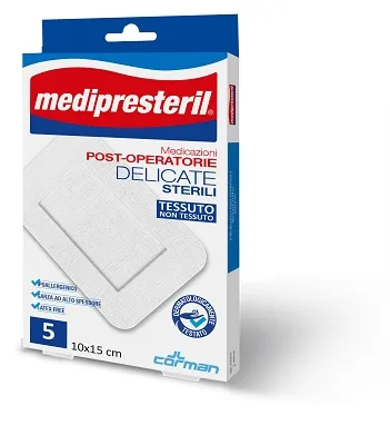 Medipresteril P/Op Del 8X10 5P