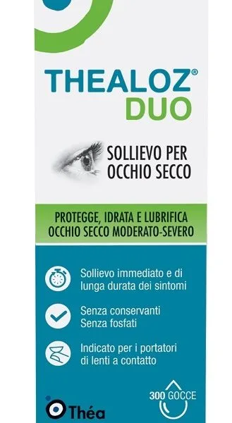 THEALOZ DUO SOLUZIONE OCULARE FLACONE 10 ML