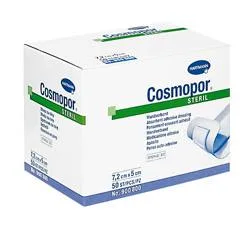 MEDICAZIONE POSTCHIRURGICA COSMOPOR IN TESSUTO NON TESSUTO 7,2X5CM 50 PEZZI