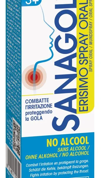SANAGOL SPRAY ERISIMO SENZA ALCOOL 20 ML