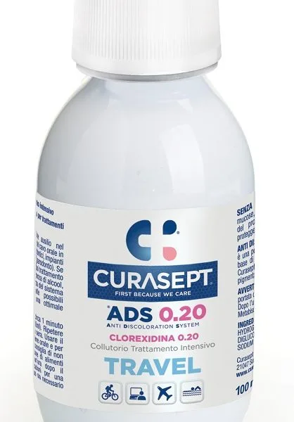 CURASEPT COLLUTORIO 0,20 ADS TRAVEL 100 ML