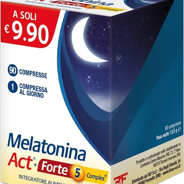 MELATONINA ACT+FORTE 5 COMPLEX 90 COMPRESSE