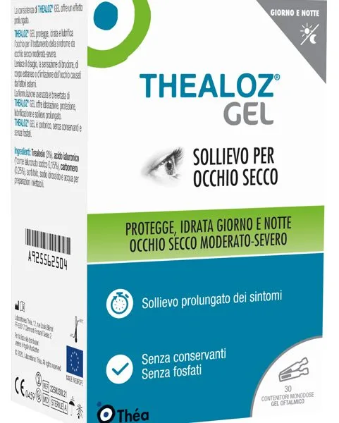 THEALOZ GEL OFTALMICO 30 CONTENITORI MONODOSE 0,4 G