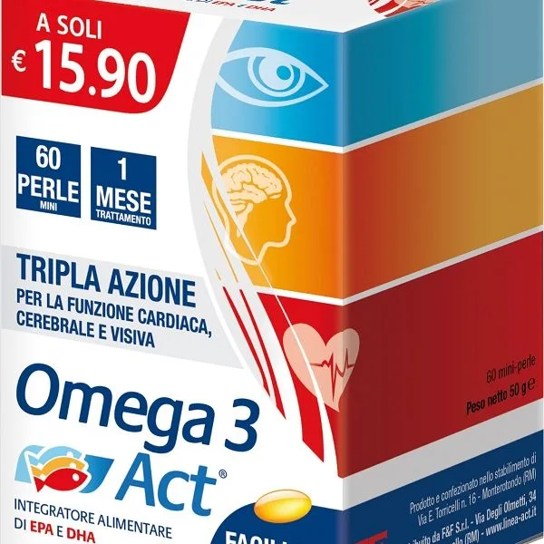 OMEGA 3 ACT 540MG 60 PERLE MINI