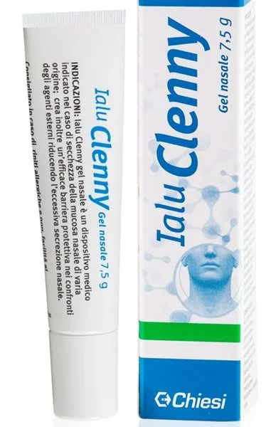 IALU CLENNY GEL NASALE SOLUZIONE ISOTONICA GELIFICATA CON ACIDO IALURONICO E SALE SODICO 7,5 G