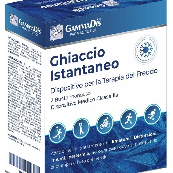 GHIACCIO ISTANTANEO TNT GAMMADIS 2 PEZZI GAMMADIS