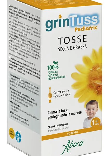 GRINTUSS PEDIATRIC SCIROPPO 180 G