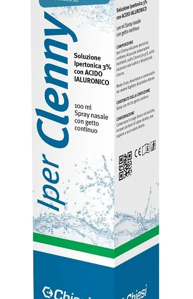 IPER CLENNY SPRAY NASALE EROGAZIONE CONTINUA SOLUZIONE IPERTONICA CON ACIDO IALURONICO 100 ML