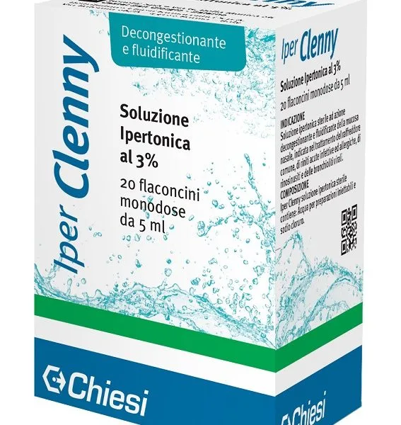 IPER CLENNY SOLUZIONE IPERTONICA MONODOSE 20 FLACONI 5 ML